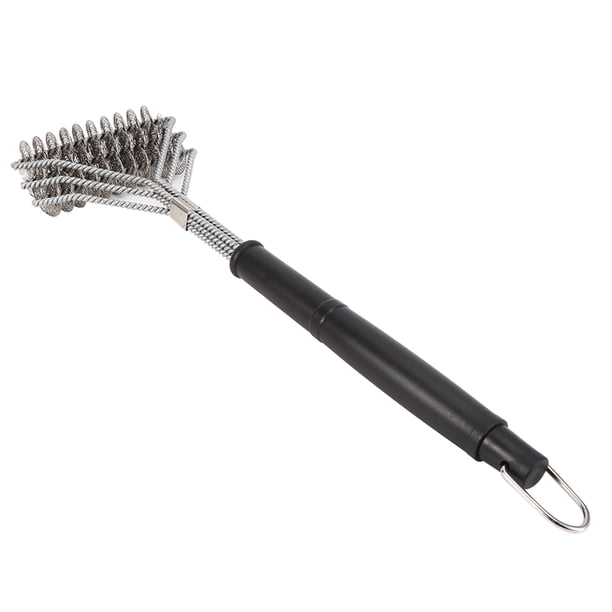 Cepillo De Limpieza Para Parrilla De Barbacoa De Alambre De Acero Para El Hogar, Limpiador De Barbacoa, Accesorios Para Asar