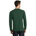 thumbnail image 2 of Port Company Long Sleeve Fan Favorite Tee-6XL (Forest Green), 2 of 6