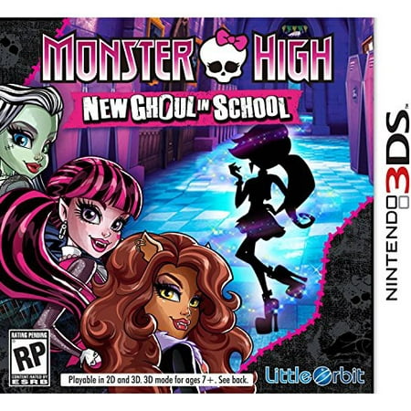 Monster High: New Ghoul in School, LITTLE ORBIT, Nintendo 3DS, 815403010767
