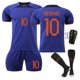 thumbnail image 1 of 16Bule 10AF.de Jong 21 # Virgil 4 # Memphis 10 # Uniformes de fútbol con calcetines para niños y niñas 2023 Uniformes de fútbol de alta calidad Equipo de fútbol de alta calidad Je esquí esquí Gafas de esquí, 1 of 1