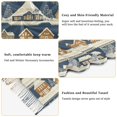 thumbnail image 5 of FORMRS Womens Scarf Winter Soft Long Big Warm Shawls Wrap Tassel Scarves, Winter Village, 5 of 9