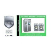 Consumer Priority Service LGAP13500 1 Year Major Appliance under $3 500.00- INHOME