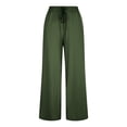 thumbnail image 4 of Axiiglly Wide Leg Pants for Women Plus Size Straight Adjustable Waist Stretch Loose Fit Casual Pants for Hiking/Yoga/Athletic, XL-5XL, 4 of 9