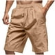 thumbnail image 2 of pstuiky Pantalones cortos de gimnasio para hombre, Pantalones cortos holgados de cinco centavos con cordón para hombre, de color liso, para playa, informales, a la moda, 2 of 9