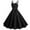 Black, variant on Summer Dresses for Women Sundresses for Women Women Casual Sleeveless 1950S Housewife Evening Party Prom Dress Womens Dresses S-XXL