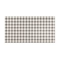 thumbnail image 2 of Haosy Neautral Gingham Pattern Bathroom Rugs Non Slip Absorbent Soft Plush Quick Dry Bath Mat, 39"x20", 2 of 8