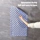 thumbnail image 5 of Shower Mat Non Slip Bathtub Mat | Strong Suction Cups | Quick Drain Holes | Plastic | 28.35 x 14.57 in | Bath Mat for Tub & Shower | Gray Blue Khaki | Easy Dry | Universal Fit, 5 of 6