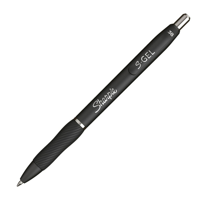 Sharpie S-Gel Pens 0.38 mm Pen Point Size - Black Gel-based Ink 4