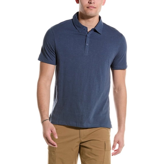 Onia mens Polo Shirt, m, Blue