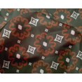 thumbnail image 4 of oneOone Silk Tabby Fabric Diamond & Swirl Ikat Decor Fabric Printed BTY 42 Inch Wide, 4 of 4