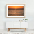 thumbnail image 5 of La Jolla Sunset - San Diego California Photography Sunset Ocean Seascape Minimalist Coast Beach Calm Oak Framed Wall Art Print 5 x 7 inches, 5 of 6
