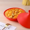 thumbnail image 5 of Tagine De Silicona Olla Tagine Segura Utensilios Para Hornear Tagine De Silicona De Fácil Limpieza Suministro De Cocina Tagine Duradero Utensilio Speravity HA018313-00, 5 of 5