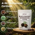 thumbnail image 2 of BFQN Black Walnut & Wormwood Cleanse Softgels – with Clove Bud & Pumpkin Seed Extract, Digestive Health Support, Non-GMO, 300 Softgels (100-Day Supply), 2 of 8