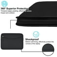 thumbnail image 2 of 2win2buy 14in Portable Laptop Sleeve Case Bag Protective Notebook Carrying Bag with Pocket Slim Cover for 13"-14" MacBook Air/Pro/HP/Dell/Lenovo/Acer/Samsung, 2 of 7