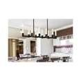 thumbnail image 2 of Elegant Lighting Noemi 10-Light Metal Adjustable LED Pendant in Black/Clear, 2 of 10