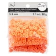 thumbnail image 3 of Bead Landing Orange PVC Rondelle Spacer Heishi Beads, 5.8mm, 12 Pack, 3 of 3