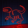 thumbnail image 4 of Craftnamesign Dinosaur Neon Sign, Animal Wall Art, Kid Room Decoration, 4 of 4