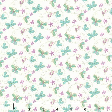 

Riley Blake Hello Spring - Butterflies Cream Yardage