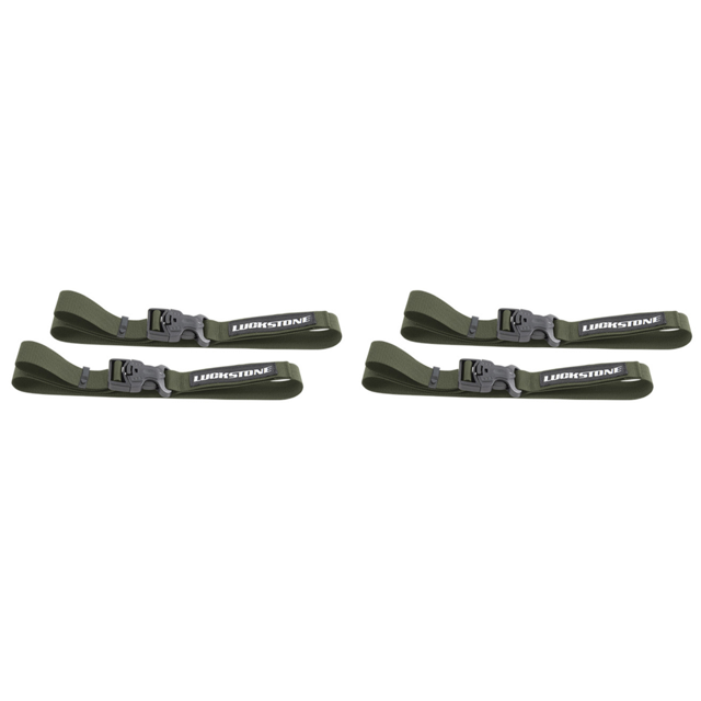 2 cinturones de equipaje resistentes al desgaste, accesorios de camping (Verde)