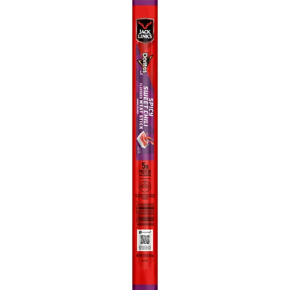 Jack Link’s® Doritos® Spicy Sweet Chili Flavored Meat Stick Jerky & Dried Meats, 0.92 oz Bag