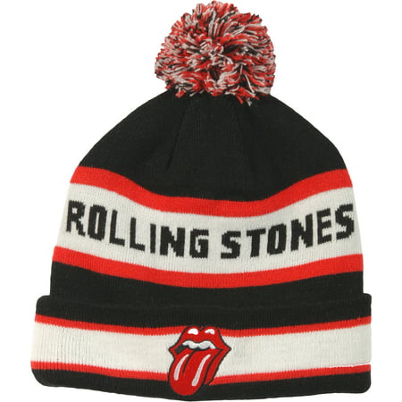 Rolling Stones Men's Winter Hat Beanie Black