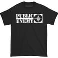 thumbnail image 1 of Public Enemy T-Shirt Adulte Logo Crosshairs en Coton, 1 of 1