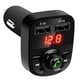 thumbnail image 4 of Adaptador de radio para transmisor de coche, teléfono móvil Bluetooth para coche Transmisor FM Bluetooth para coche Adaptador de transmisor FM para coche Rendimiento de primera categoría, 4 of 9
