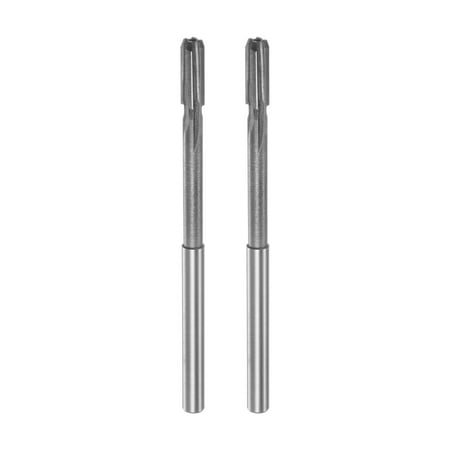 

Uxcell 2 Pack 5.3mm H7 C1/K30 Tungsten Carbide Tip Straight Flutes Lathe Machine Chucking Reamers