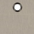 thumbnail image 6 of Eclipse Hadley 100% Blackout Curtain Panel, Linen Blend Grommet Window Curtain, 1 Panel, 50 In Wide x 63 In Long, Linen, 6 of 9