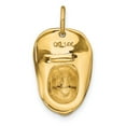 thumbnail image 3 of Auriga 14K Yellow Gold 3-D Large Fireman'S Hat Charm Pendant for Women (L-12.5 mm,W-21 mm), 3 of 6