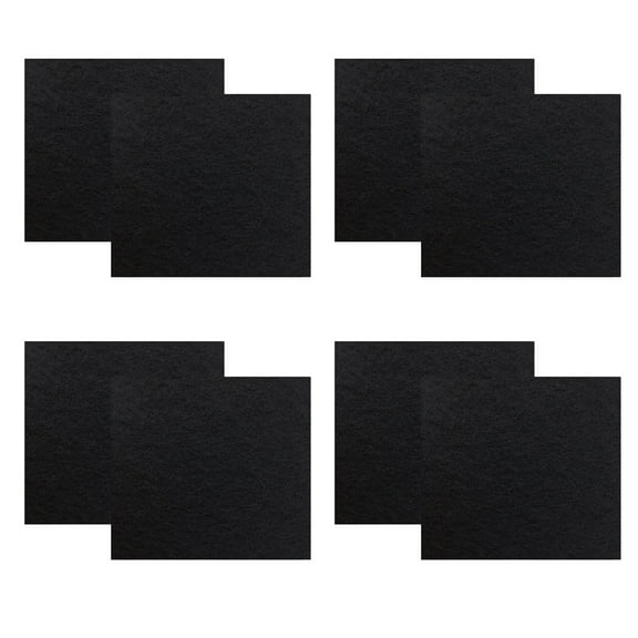 Delapan Cat Litter Box Charcoal Filters fits 6Inch x 6.5Inch Hooded Cat Litter Boxes and Pans Replacement Carbon Odor Filters, 8-Pack