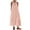 Pink, variant on Mgmyaa Women's Summer Casual Dresses Sleeveless Halter Neck Ruffle Hem A-Line Flowy Swing Long Midi Dress
