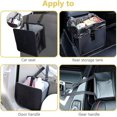 thumbnail image 3 of KAIYANG Cubo de basura plegable para coche, bolsa de basura para ordenar bolsas de basura para coche, cubo de basura para asiento trasero de coche, 7 l, 3 of 5