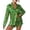 Christmas Green, variant on Ekouaer Womens Satin Sleepwear Sets Long Sleeve Top and Shorts Lounge Set Button Down Nightwear Outfits Set