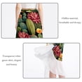 thumbnail image 2 of Cactus Stylish Chiffon Beach Dress with Polyester Straps - for the Beach, 2 of 6