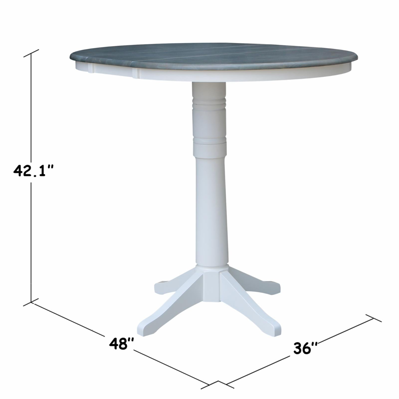 International Concepts 36 in. Round 42.1 in. H Bar Height Dining Table