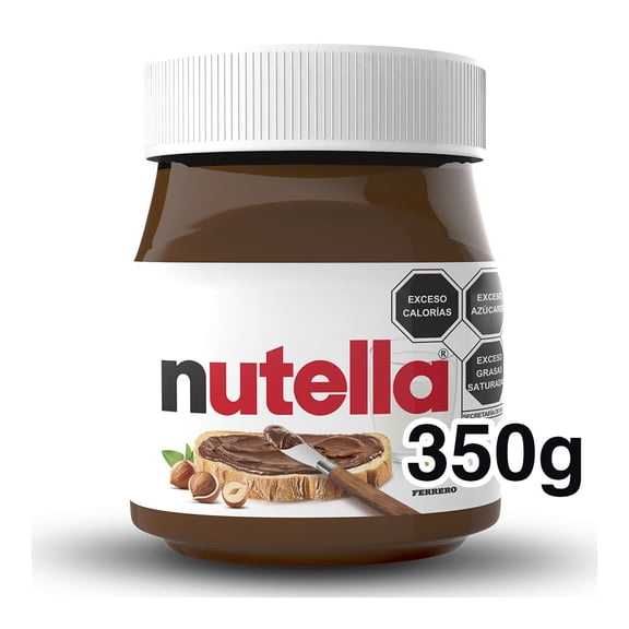 Crema de avellanas Nutella con cacao 350 g