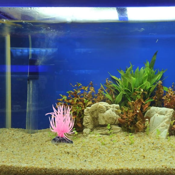 UPOUART Aquarium Coral Artificial Coral Plastic for Fish Tank 1Pack