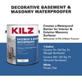 thumbnail image 2 of Basement and Masonry Waterproofing Paint, Interior/Exterior, White, 1 Gallon, 2 of 4