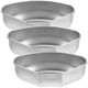 thumbnail image 1 of Juego de 3 vaporeras para alimentos con bandeja dividida en forma de abanico para cocinar al vapor, compatible con varias ollas y vaporeras para alimentos de bebé y guisos líquidos, 1 of 8
