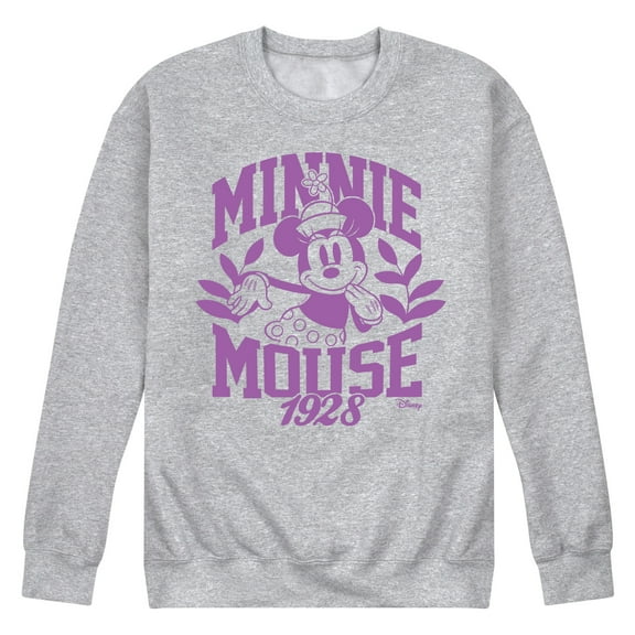 Disney - Vintage Minnie Mouse 1928 - Men's Crew Fleece Sweatshirt