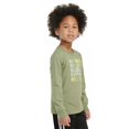 thumbnail image 3 of Adidas GREEN Boy's Graphic Long Sleeve T-Shirt, US 6, 3 of 4