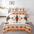 thumbnail image 2 of Erosebridal Aztec Bedding Sets Full with Comforter for Adult, Rustic Farmhouse Duvet Insert, Geometric Stripe Decor, Reversible, 2 of 7