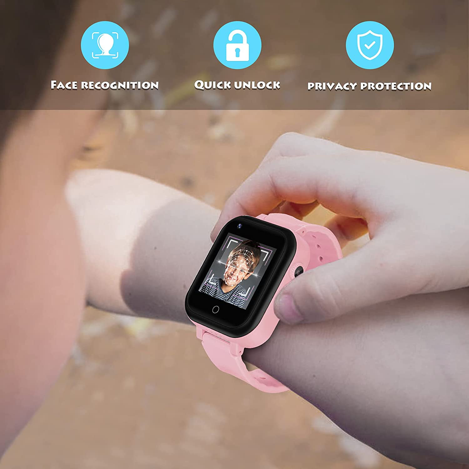 Relógio Smart Watch Kids Com Gps Lanterna Chat Direto Câmera em Promoção na  Americanas