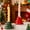 A3516 christmas decorations under 5$, variant on Candle Holder under $5! Cagogo Christmas Tree Candle Holder, Ceramic Christmas Candle Base, Holiday Table Centerpiece, Festive Candle Stand, Christmas Home Decor Accessory