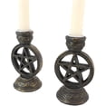 thumbnail image 4 of Pacific Giftware Gothic Pentagram Candle Incense Holder Set, 4 of 6