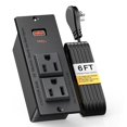 thumbnail image 1 of Power Strip Kungfuking USB C PD 20 W 2 enchufes AC empotrados, 1 of 7