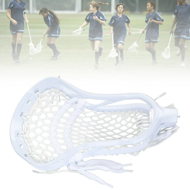 Têtes de Bâton de Crosse en Nylon Tendu, Têtes de Crosse de Remplacement pour Stratégies Offensives et Défensives de Compétition avec Matériau en Nylon à Haute Résistance et Design Moderne
