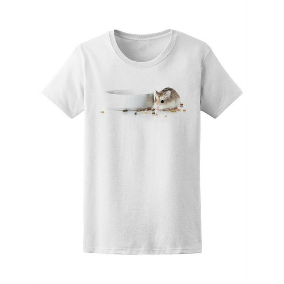 Cute Roborovski Hamster T-Shirt Women -Image by Shutterstock, Female XX-Large