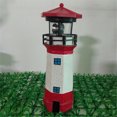 thumbnail image 2 of Faro LED giratorio de resina para patio y jardín con energía solar, 2 of 8